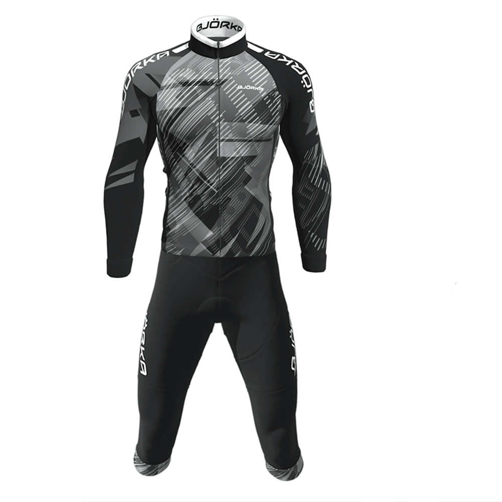Mountain Biking Trousers - Spring/Autumn Bjorka Cycling Long Sleeve Jersey