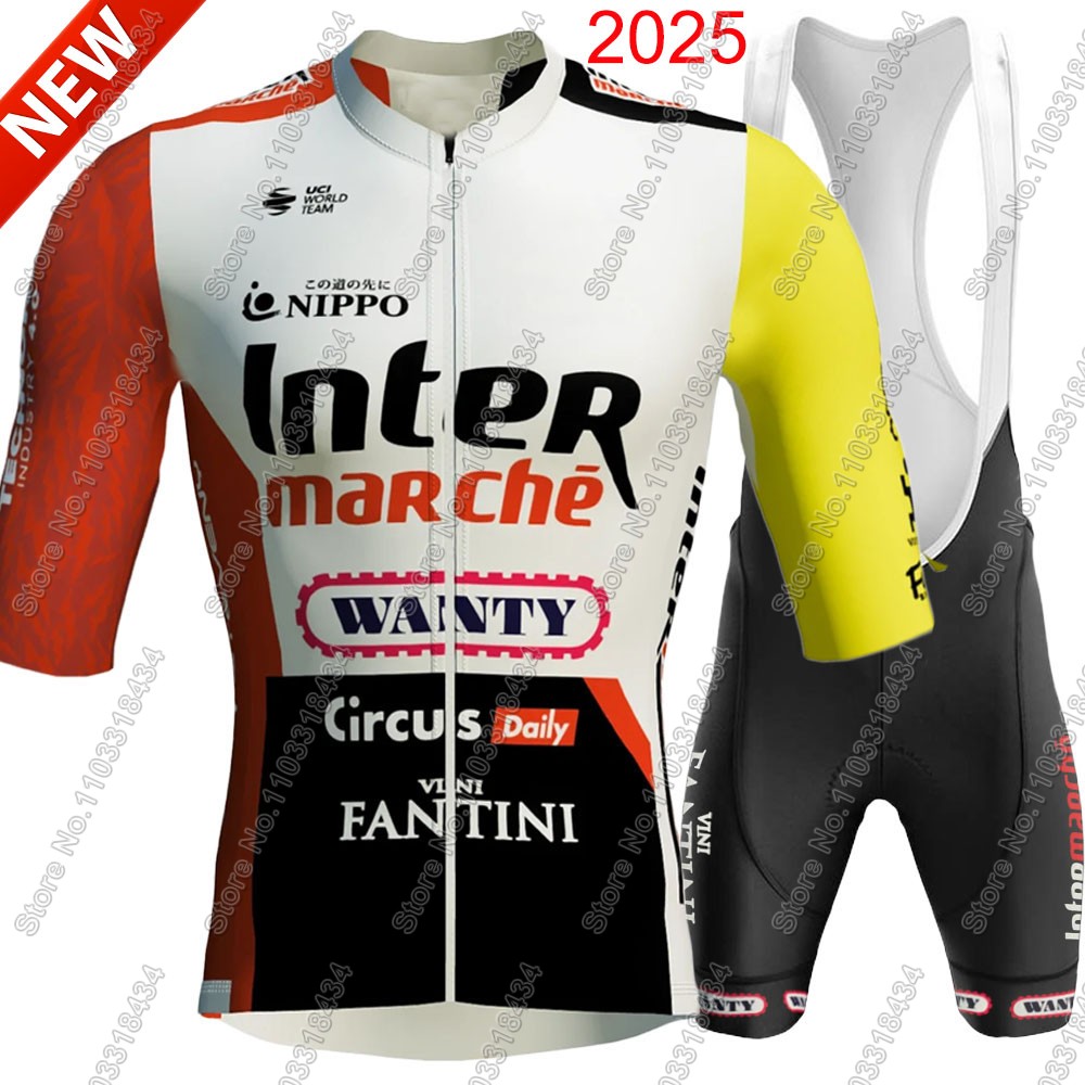 Mountain Biking Trousers - Wanty Cycling Jersey 2025 Set Summer