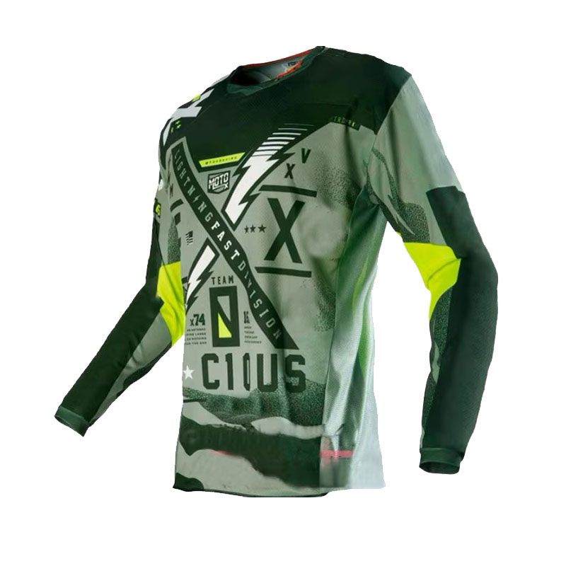 MTB Downhill Printed Motocross - Mountain Biking Trails ulasan dan harga
