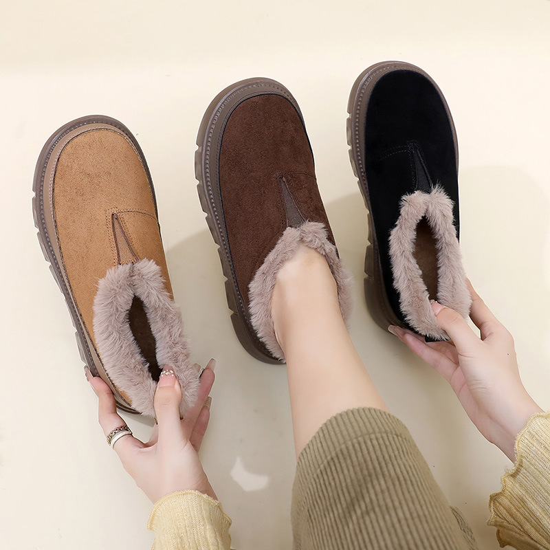 Snow Boots Women's Winter New  - Pedal Platform Flat ulasan dan harga
