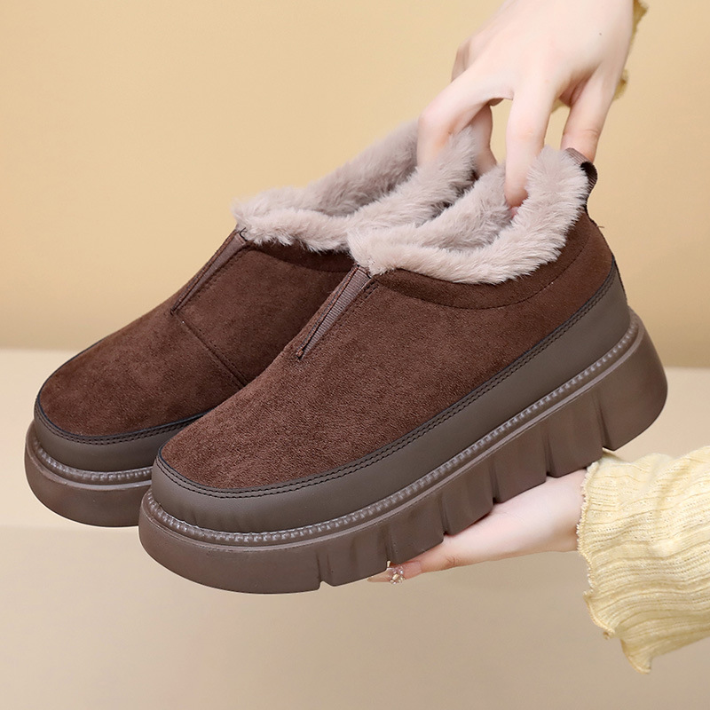 Snow Boots Women's Winter New  - Pedal Platform Flat ulasan dan harga