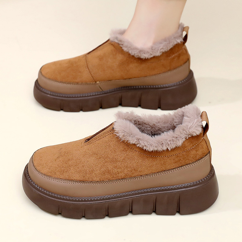Snow Boots Women's Winter New  - Pedal Platform Flat ulasan dan harga