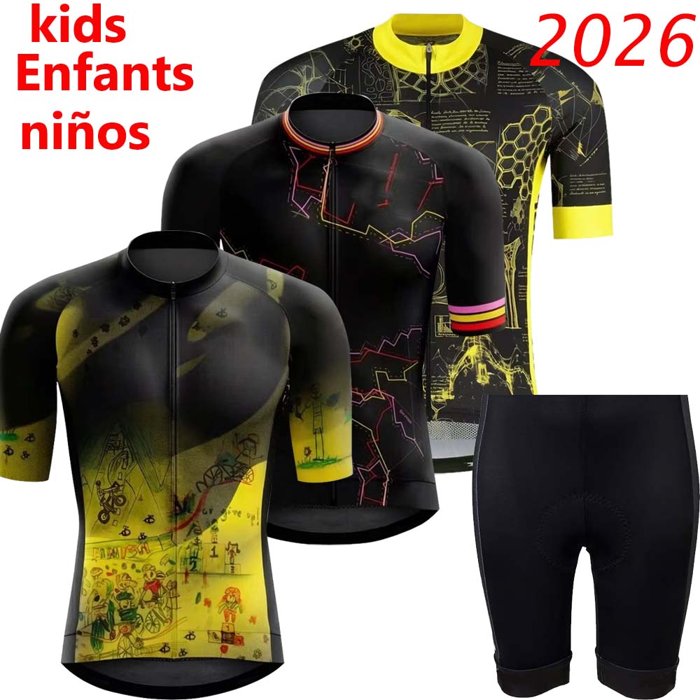 Kids France Tour 2026 Cycling  - Mountain Biking Uniform ulasan dan harga