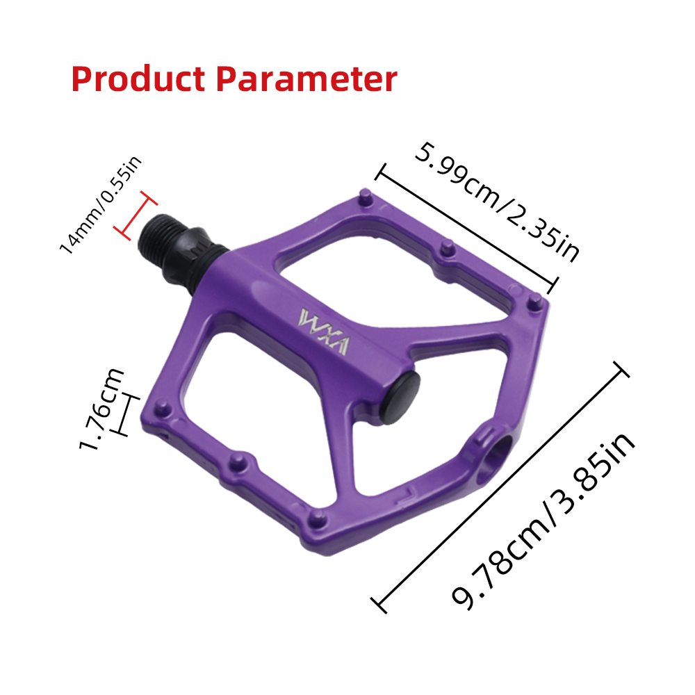 VXM Bicycle Ultralight Seal Be - Pedal Platform Flat ulasan dan harga