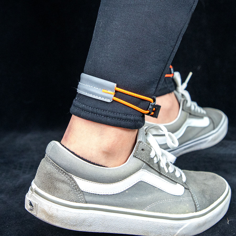 Elastic Reflective Cycling Leg - Mountain Biking Gear ulasan dan harga