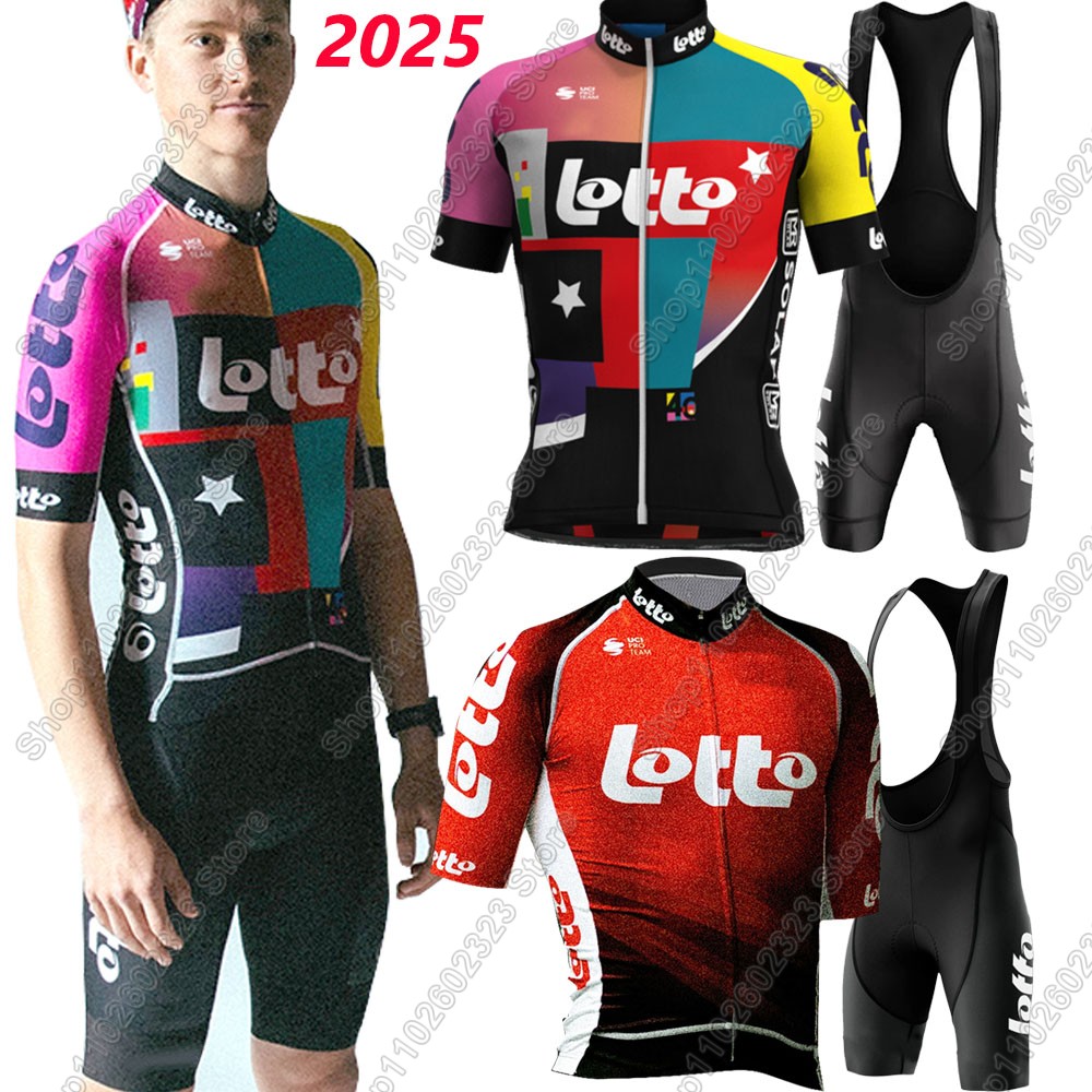 Lotto team 2025 cycling jersey - Mountain Biking Trousers ulasan dan harga