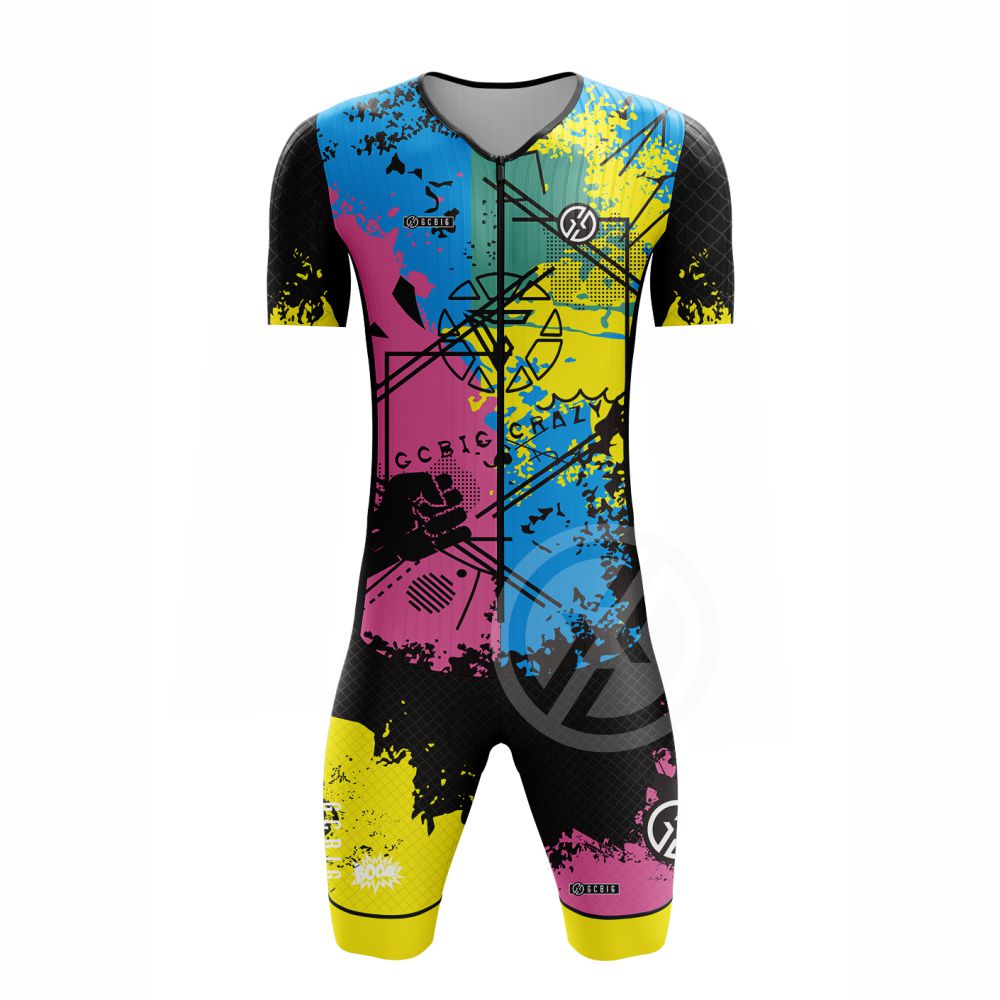 GCBIG Triathlon Suit Men Bodys - Mountain Biking Uniform ulasan dan harga