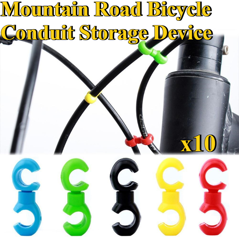 10Pcs/Set Plastics Bike Cross  - Mountain Biking Gear ulasan dan harga