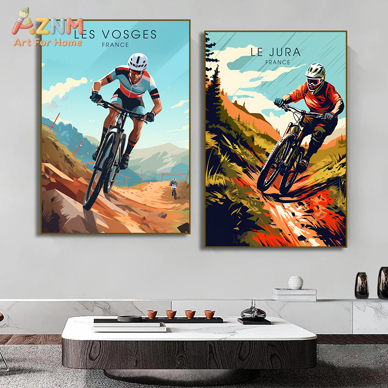 AZNM Vintage France Mountain B - Mountain Biking France ulasan dan harga
