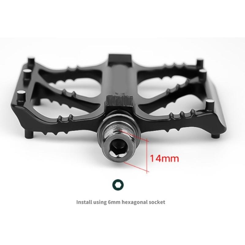 y1gd Aluminum Alloy Bicycles F - Pedal Platform Flat ulasan dan harga