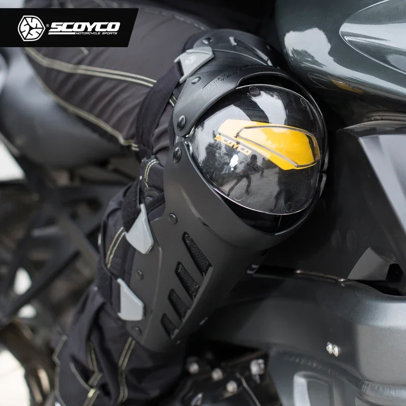 SCOYCO Motorcycle Knee Pads CE - Mountain Biking Trails ulasan dan harga