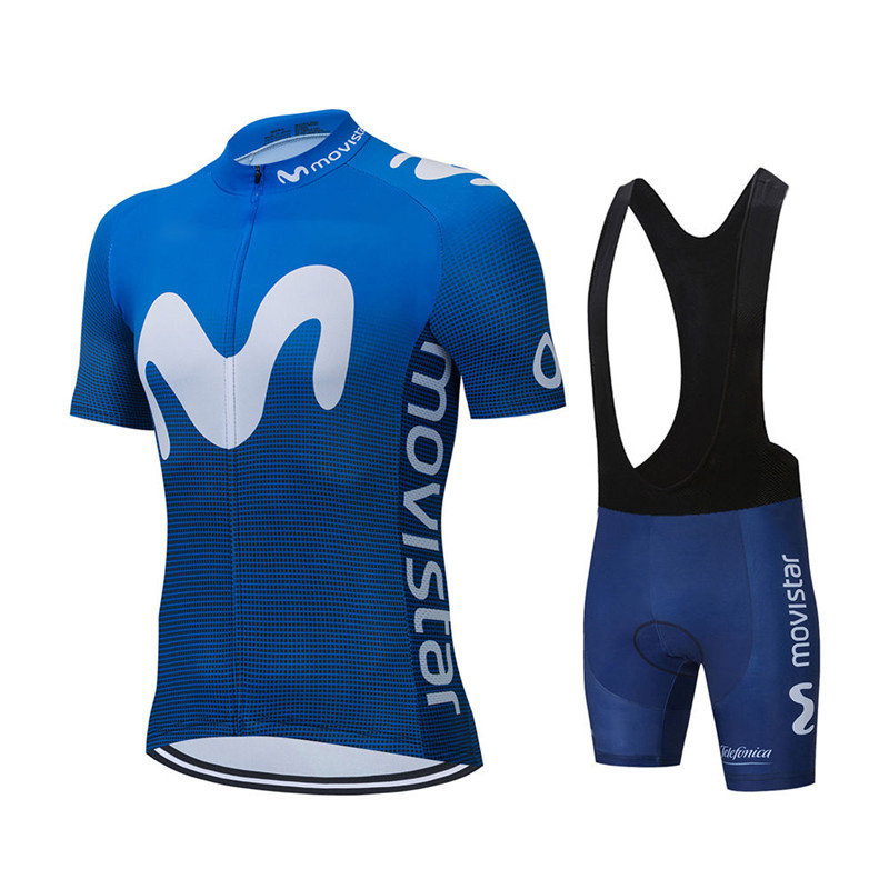 New Summer Movistar Team Cycli - Mountain Biking Trousers ulasan dan harga