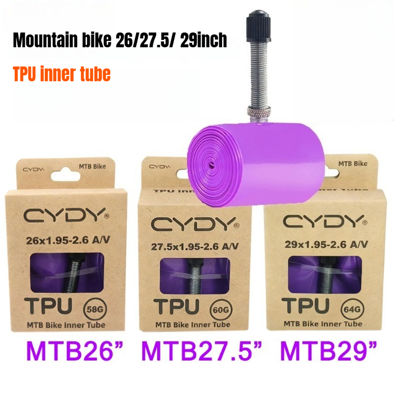 TPU MTB Bike Inner Tube Camera - Mountain Biking Tube ulasan dan harga