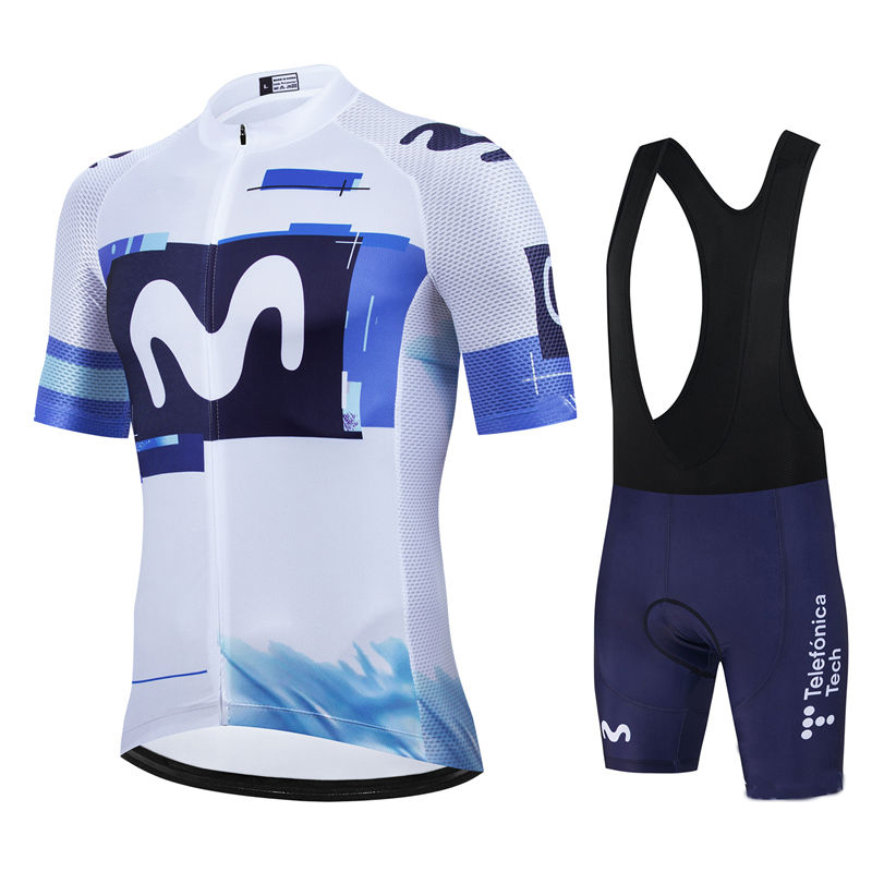 Movistar Pro Team Summer Cycli - Mountain Biking Uniform ulasan dan harga