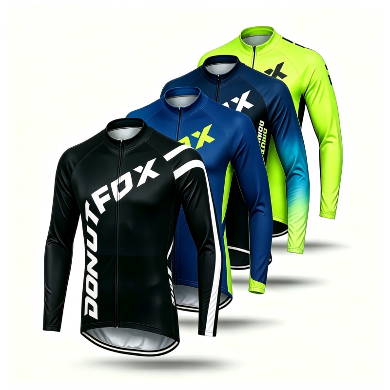 Men Long Sleeve MTB Jersey & C - Mountain Biking Trousers ulasan dan harga