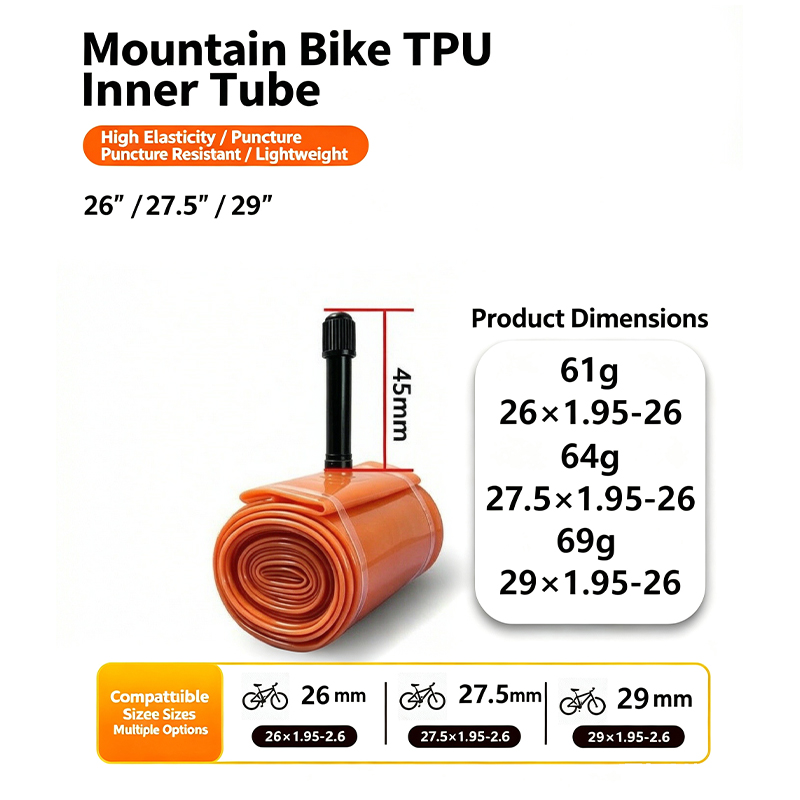 Mountain Bike TPU Inner Tube 2 - Mountain Biking Tube ulasan dan harga