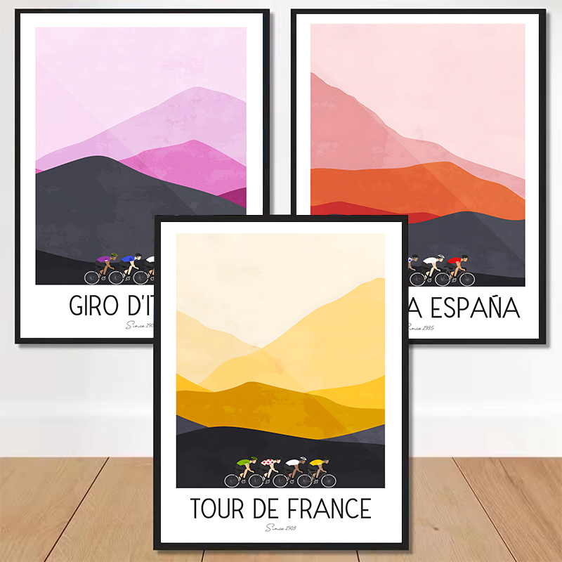 France Mountain Bike Poster Ca - Mountain Biking France ulasan dan harga
